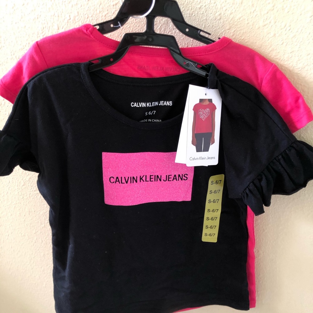 Calvin Klein Jeans 2 Piece Shirts